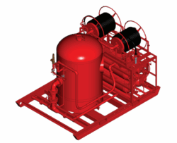 Dry Chemical Skid