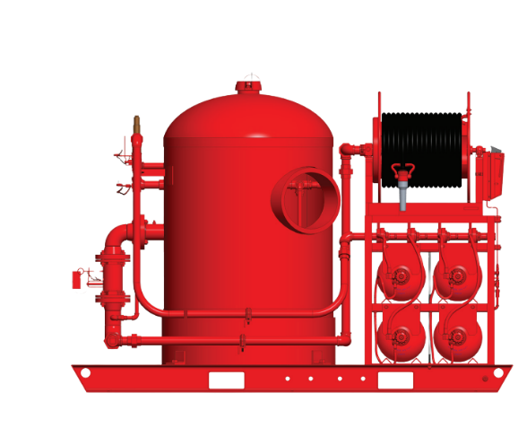 Dry Chemical Skid 3